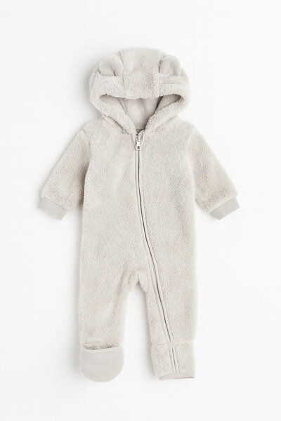 Krem Teddy kombinezon