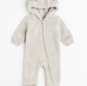 Krem Teddy kombinezon